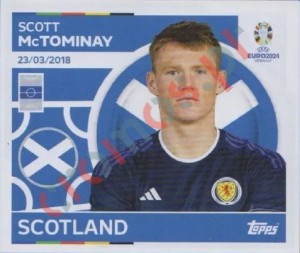 SCO16 Scott McTominay – UEFA Euro 2024 Topps