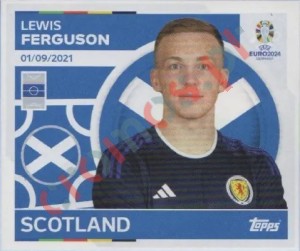 SCO17 Lewis Ferguson – UEFA Euro 2024 Topps