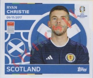 SCO21 Ryan Christie – UEFA Euro 2024 Topps