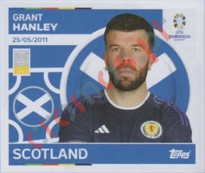 SCO5 Grant Hanley – UEFA Euro 2024 Topps