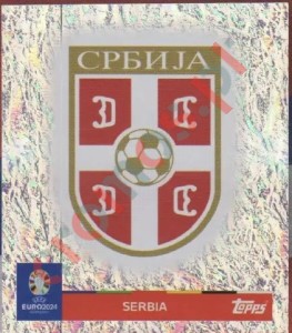 SRB1 Emblem – UEFA Euro 2024 Topps
