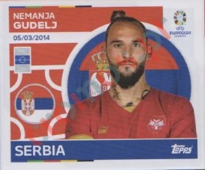 SRB12 Nemanja Gudelj – UEFA Euro 2024 Topps