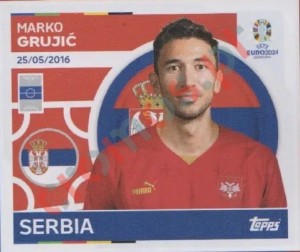 SRB14 Marko Grujić – UEFA Euro 2024 Topps