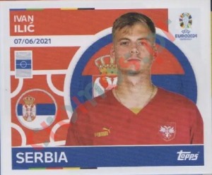 SRB15 Ivan Ilić – UEFA Euro 2024 Topps
