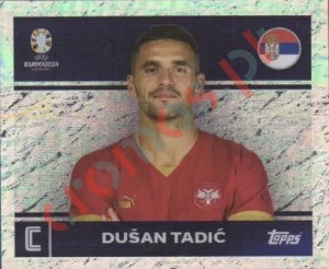 SRB2 Dušan Tadić – UEFA Euro 2024 Topps