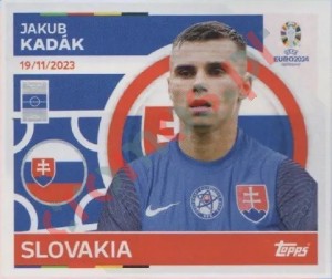 SVK11 Jakub Kadák – UEFA Euro 2024 Topps
