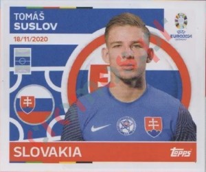 SVK15 Tomáš Suslov – UEFA Euro 2024 Topps