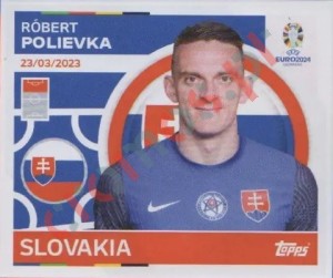 SVK17 Róbert Polievka – UEFA Euro 2024 Topps