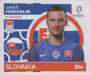 SVK19 Lukáš Haraslin – UEFA Euro 2024 Topps