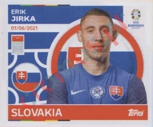 SVK21 Erik Jirka – UEFA Euro 2024 Topps
