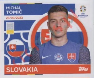 SVK7 Michal Tomič – UEFA Euro 2024 Topps