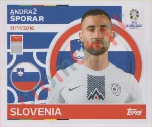 SVN20 Andraž Šporar – UEFA Euro 2024 Topps