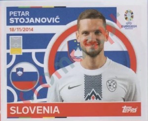 SVN8 Petar Stojanović – UEFA Euro 2024 Topps