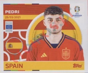 ESP12 Pedri – UEFA Euro 2024 Topps