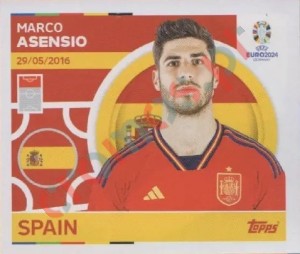 ESP17 Marco Asensio – UEFA Euro 2024 Topps