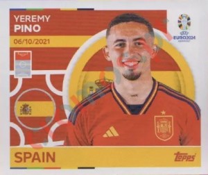 ESP18 Yeremy Pino – UEFA Euro 2024 Topps