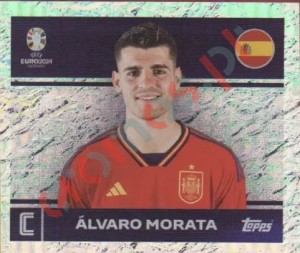 ESP2 Álvaro Morata – UEFA Euro 2024 Topps