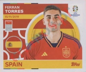 ESP21 Ferran Torres – UEFA Euro 2024 Topps