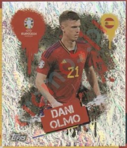 ESP3 Dani Olmo – UEFA Euro 2024 Topps