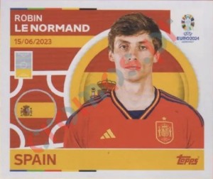 ESP8 Robin Le Normand – UEFA Euro 2024 Topps