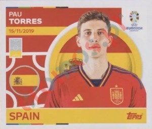 ESP9 Pau Torres – UEFA Euro 2024 Topps