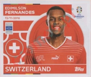 SUI10 Edimilson Fernandes – UEFA Euro 2024 Topps