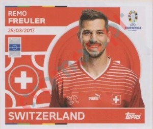 SUI13 Remo Freuler – UEFA Euro 2024 Topps