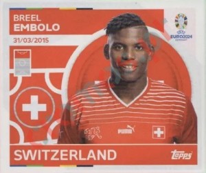 SUI20 Breel Embolo – UEFA Euro 2024 Topps