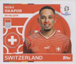 SUI21 Noah Okafor – UEFA Euro 2024 Topps