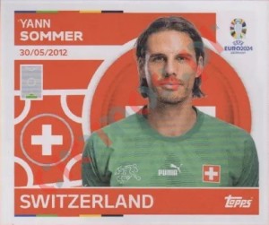 SUI4 Yann Sommer – UEFA Euro 2024 Topps