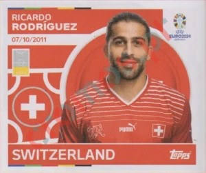 SUI7 Ricardo Rodríguez – UEFA Euro 2024 Topps