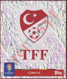 TUR1 Emblem – UEFA Euro 2024 Topps