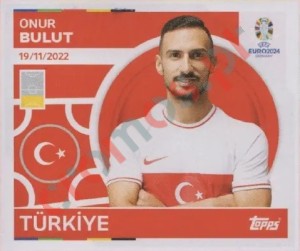 TUR10 Onur Bulut – UEFA Euro 2024 Topps