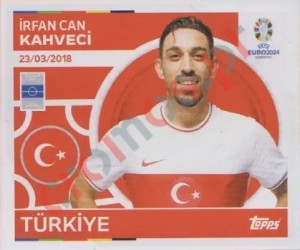 TUR15 İrfan Can Kahveci – UEFA Euro 2024 Topps