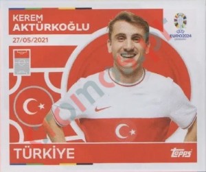 TUR18 Kerem Aktürkoğlu – UEFA Euro 2024 Topps