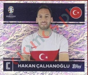 TUR2 Hakan Çalhanoğlu – UEFA Euro 2024 Topps