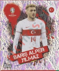 TUR3 Barış Alper Yılmaz – UEFA Euro 2024 Topps