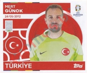 TUR4 Mert Günok – UEFA Euro 2024 Topps