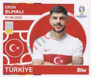 TUR7 Eren Elmalı – UEFA Euro 2024 Topps