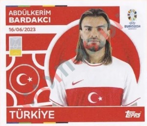 TUR8 Abdülkerim Bardakcı – UEFA Euro 2024 Topps