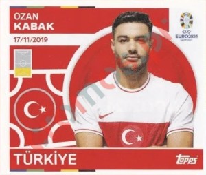 TUR9 Ozan Kabak – UEFA Euro 2024 Topps