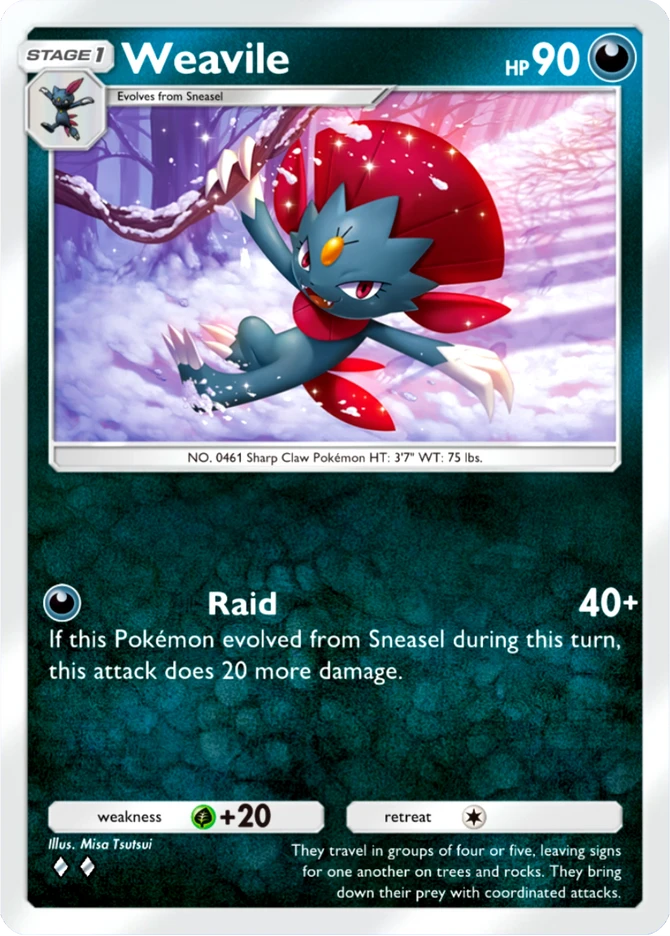 039 Weavile – Paradox Drive