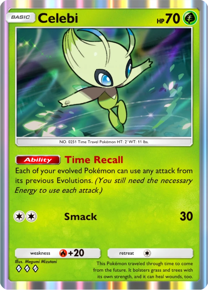 004 Celebi – Pulsing Aura