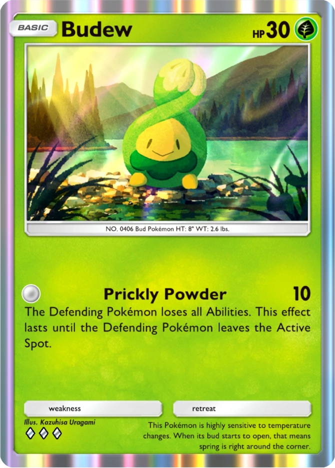 013 Budew – Pulsing Aura