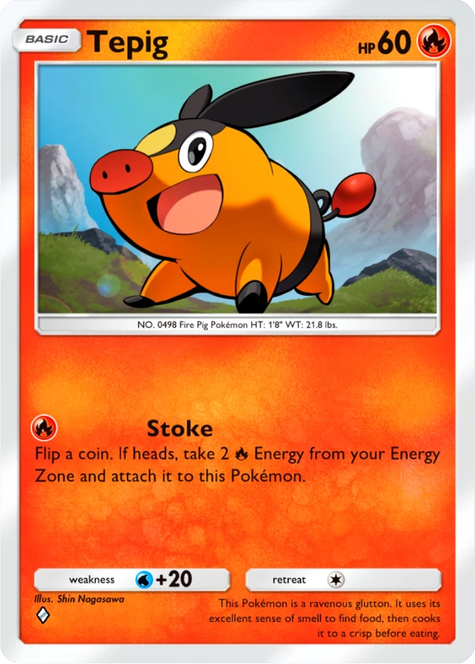026 Tepig – Pulsing Aura