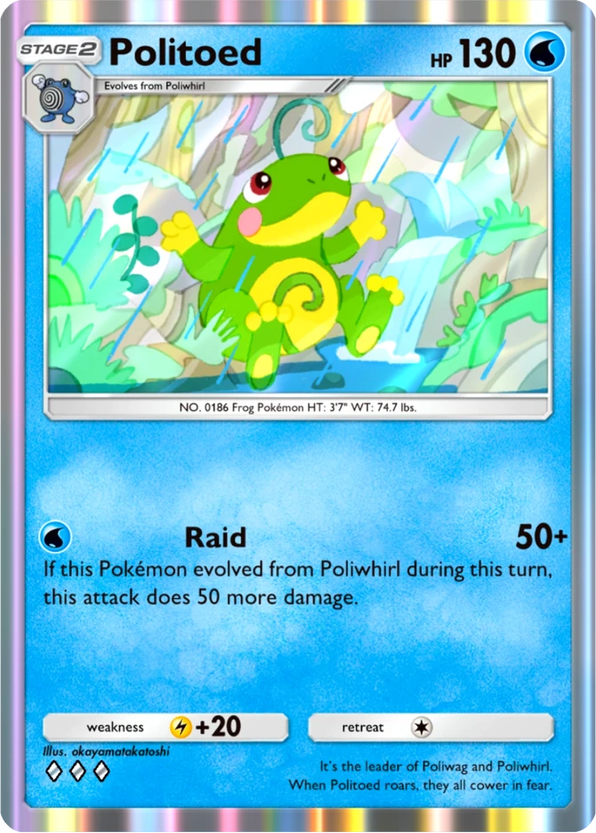 035 Politoed – Pulsing Aura