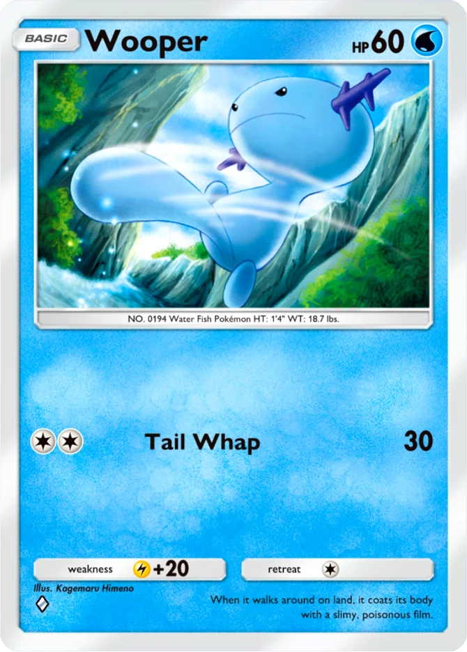 038 Wooper – Pulsing Aura