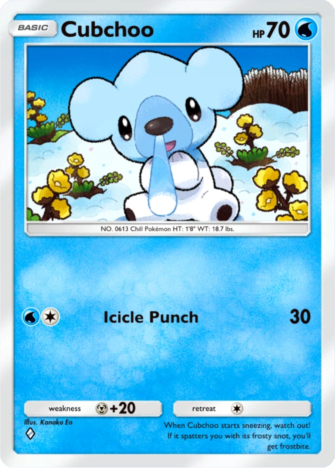 046 Cubchoo – Pulsing Aura