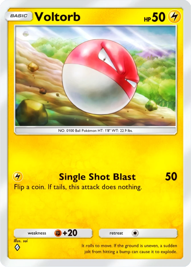 055 Voltorb – Pulsing Aura