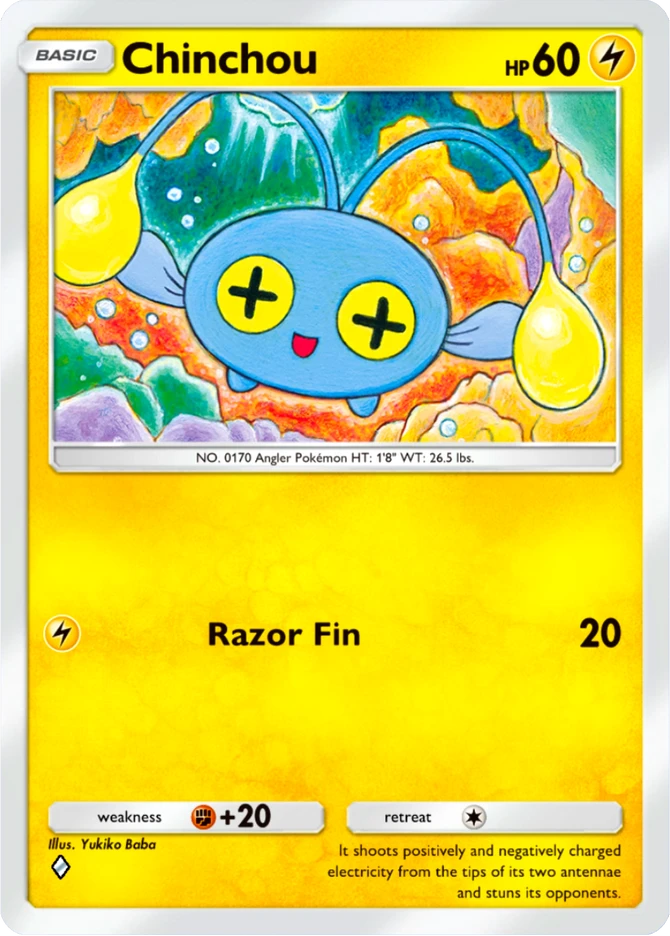 057 Chinchou – Pulsing Aura